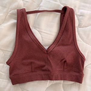 ALO Yoga Sports Bra Pink XS NEW